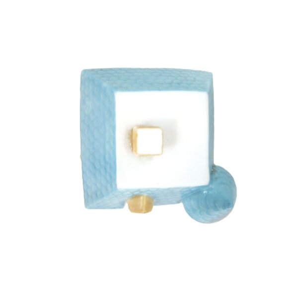 Original Lenox Spice Village Parsley Spice Jar Cottage House Ceramic - Picture 6 of 8